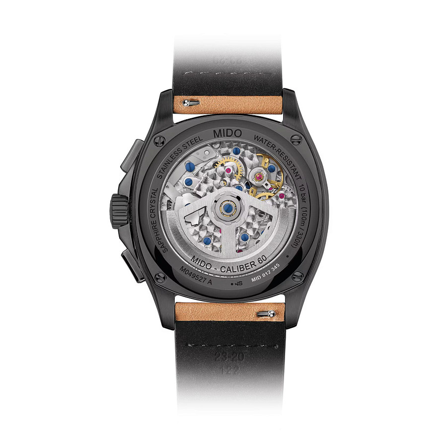 Часы Mido Multifort TV Chronograph M049.527.33.081.00 — нержавеющая сталь, мужские