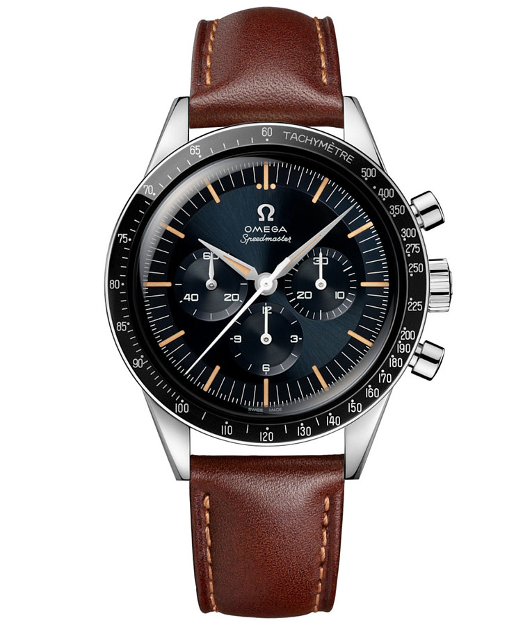 Часы Omega Speedmaster First OMEGA in Space 310.32.40.50.06.002 — мужские, синий