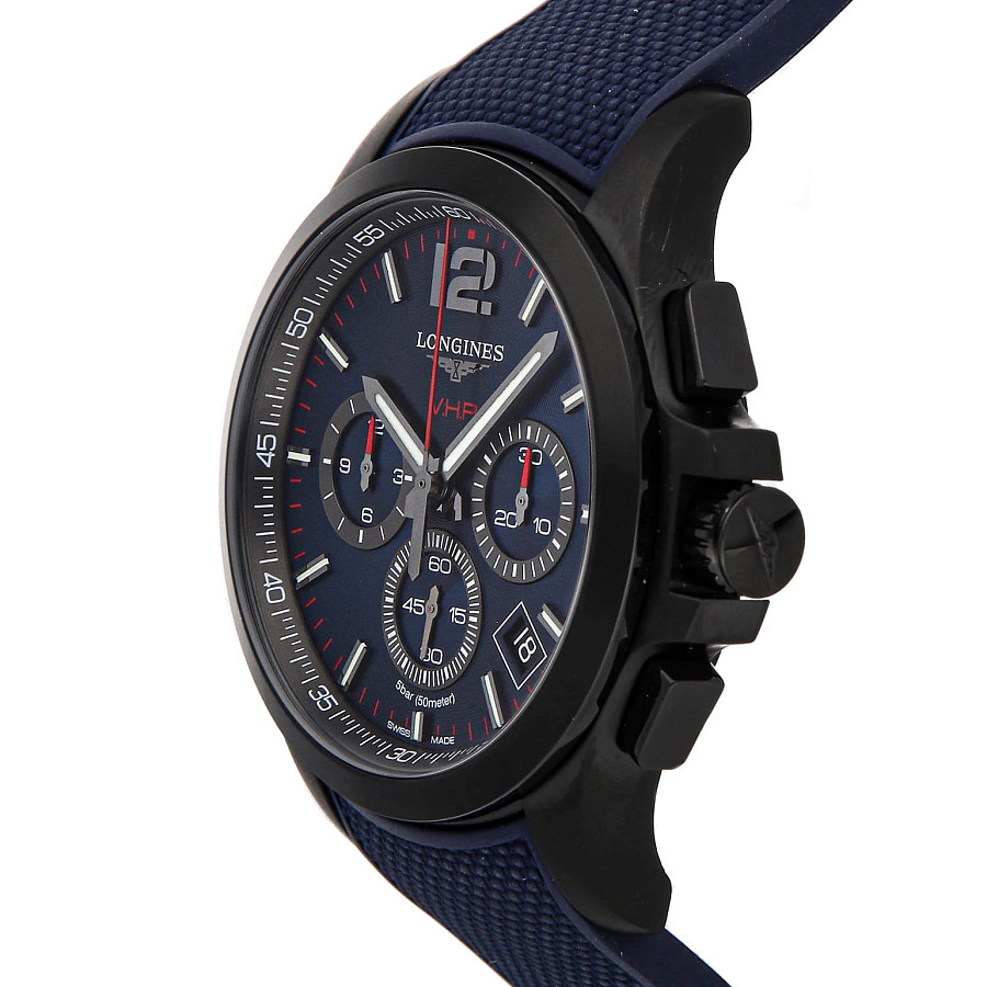 Часы Longines Conquest V.H.P. L3.717.2.96.9 — сталь металл, Швейцария