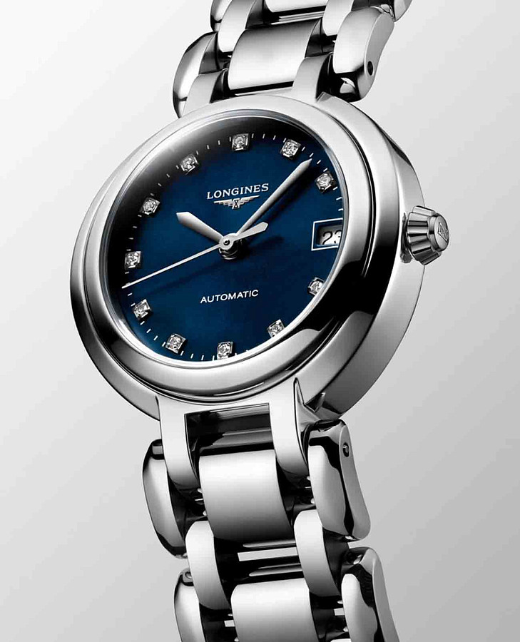 Часы Longines PrimaLuna L8.111.4.98.6 — сталь металл, Швейцария