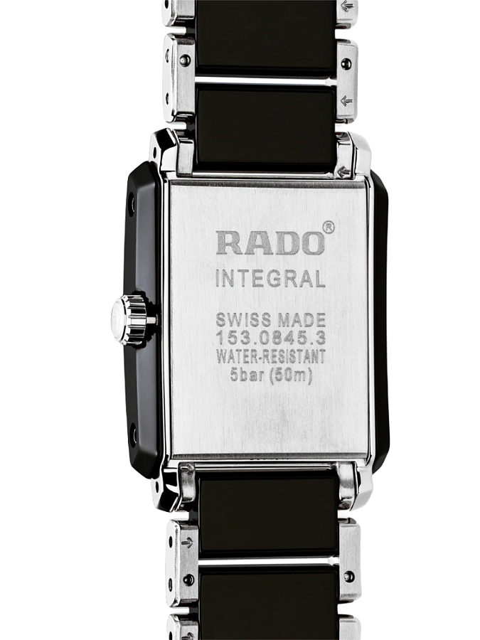 Часы Rado Integral Diamonds R20613712 — кварцевые, керамика металл сталь