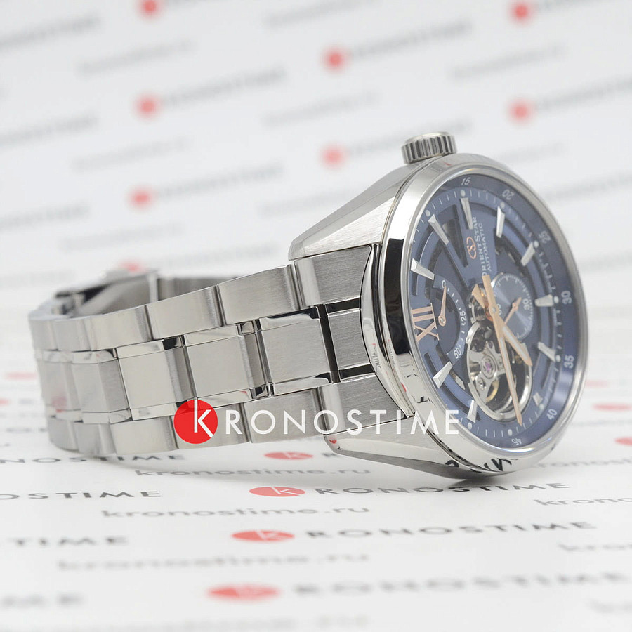 Часы Orient Star Contemporary RE-AV0135L (RK-AVO135LB) — металл сталь, Япония