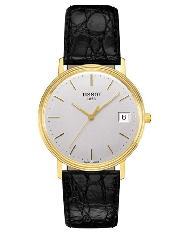 Часы Tissot Goldrun Hesalite 18K Gold T71.3.401.31 — мужские