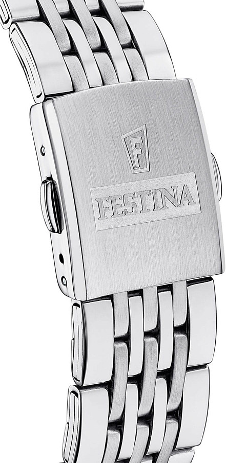 Часы Festina Timeless Chrono F20285/8 — кварцевые, сталь металл