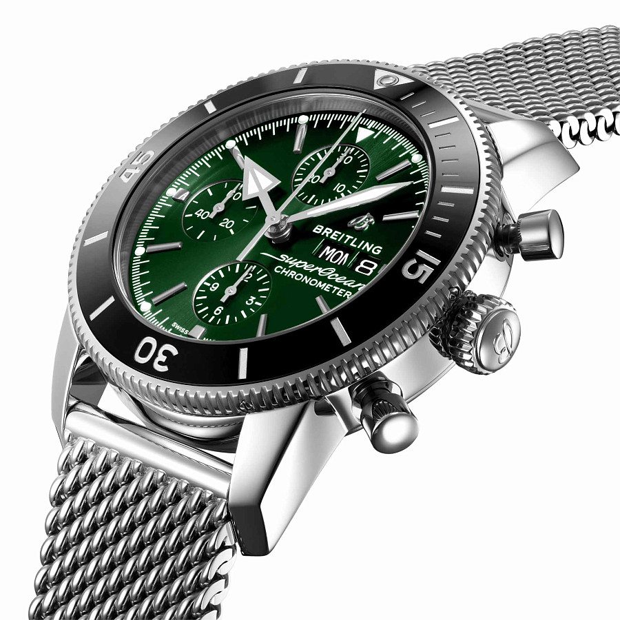 Часы Breitling Superocean Heritage Chronograph 44 A13313121L1A1 — механические, металл сталь