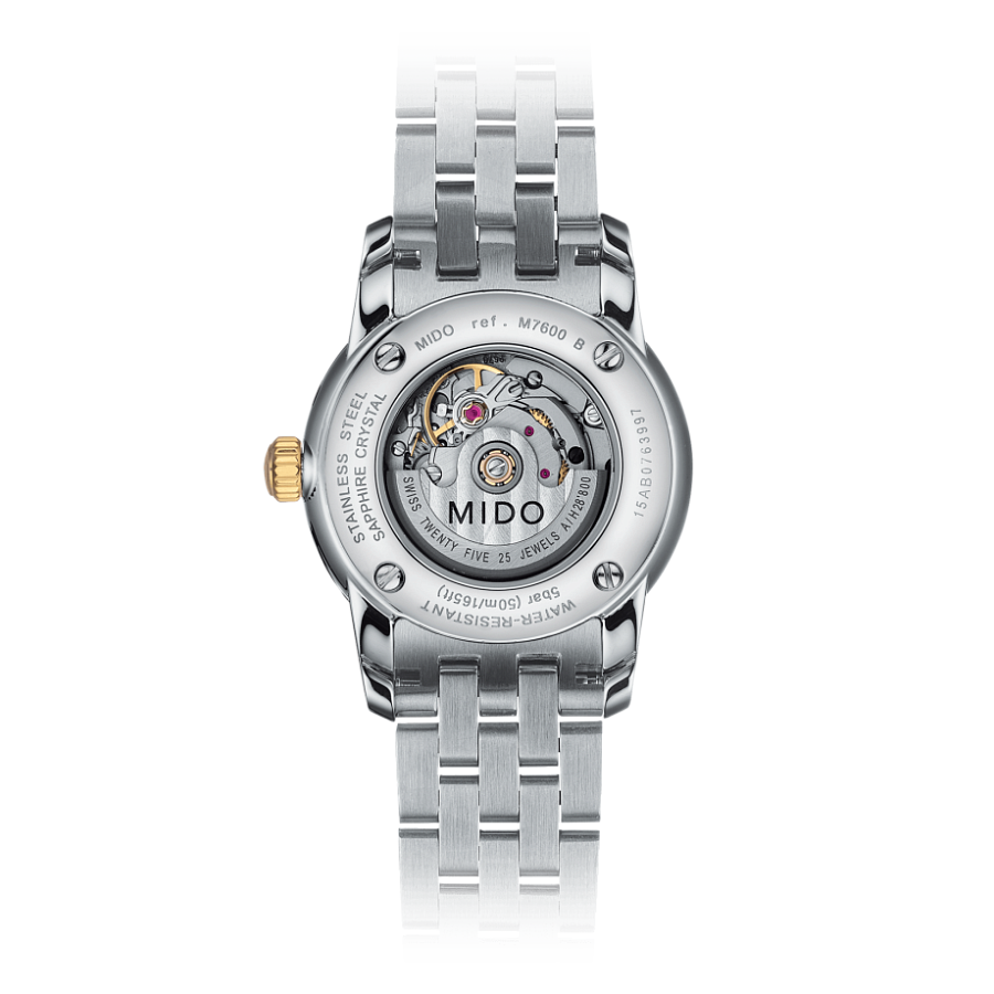 Часы Mido Baroncelli M7600.9.26.1 — механические, сталь металл