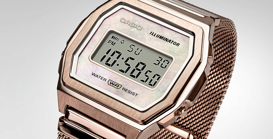Часы Casio Collection A1000MCG-9 — Япония, электронные