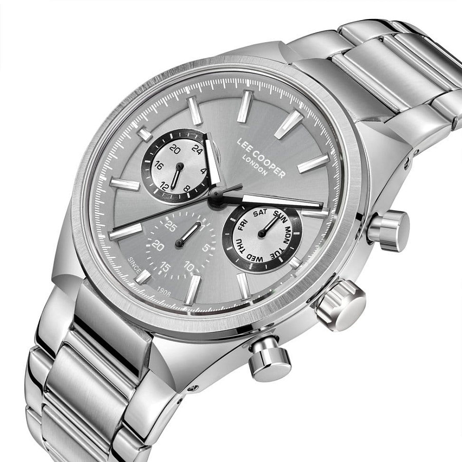 Часы Lee Cooper LC08174.360 — кварцевые, суперметалл металл