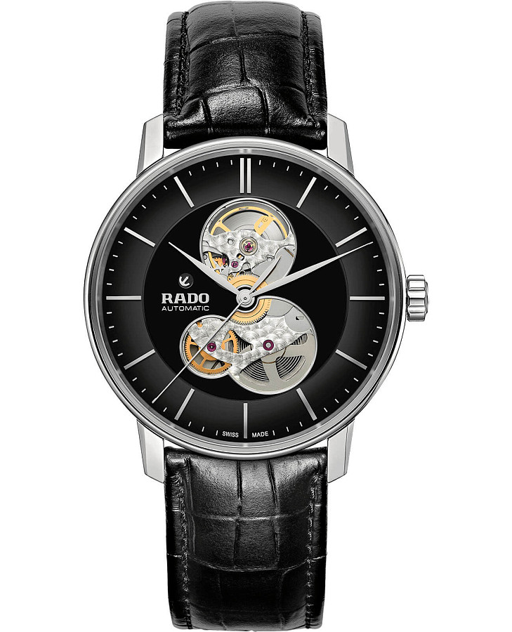 Часы Rado Coupole Classic Open Heart Automatic R22894155 — мужские, черный