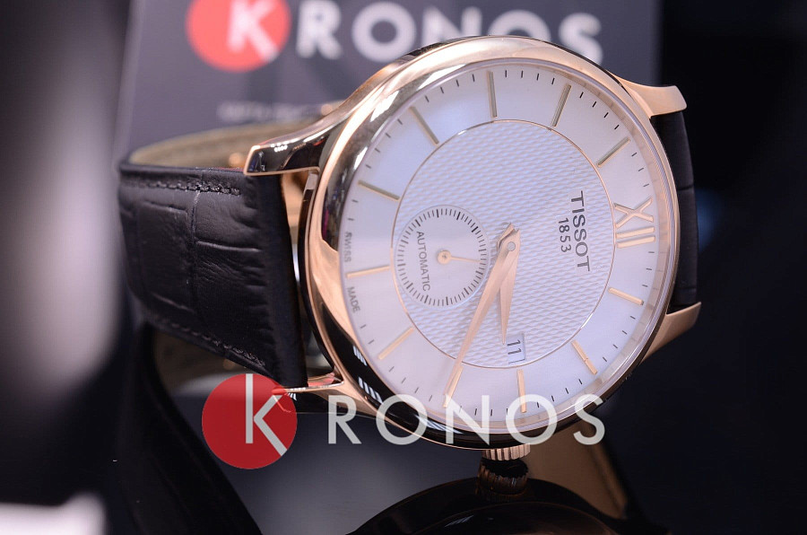 Часы Tissot Tradition Automatic Small Second T063.428.36.038.00 — артикул T0634283603800