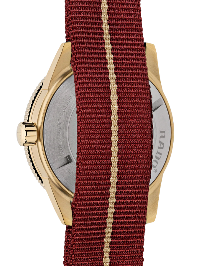 Часы Rado Captain Cook Automatic R32504407 — механические, металл бронза