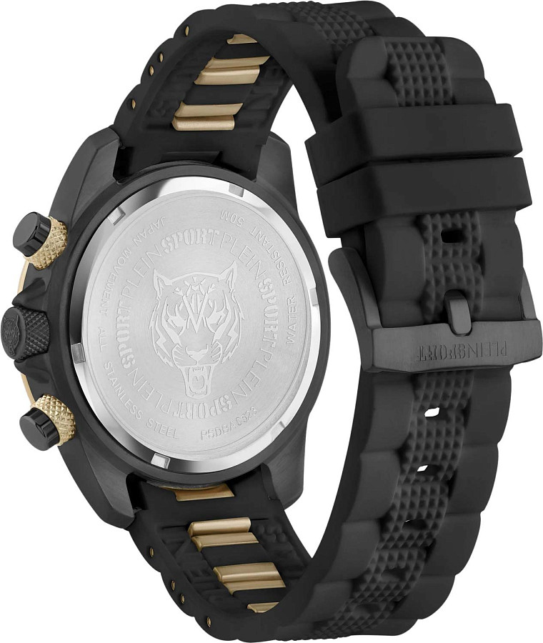 Часы Plein Sport Hurricane PSDBA0523 — сталь + силикон, мужские