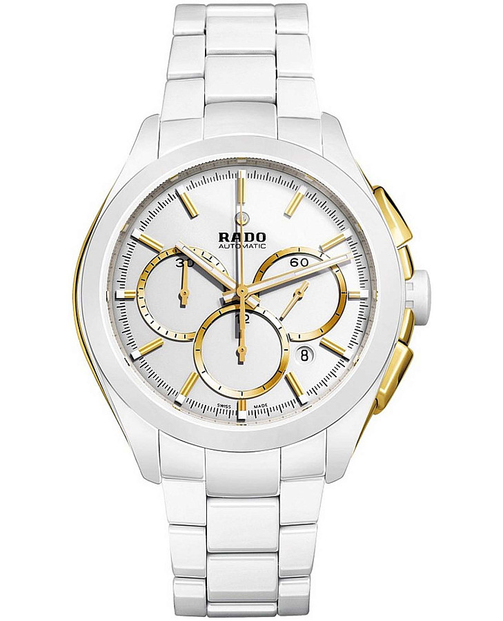 Часы Rado HyperChrome Automatic Chronograph R32037012 — мужские, белый