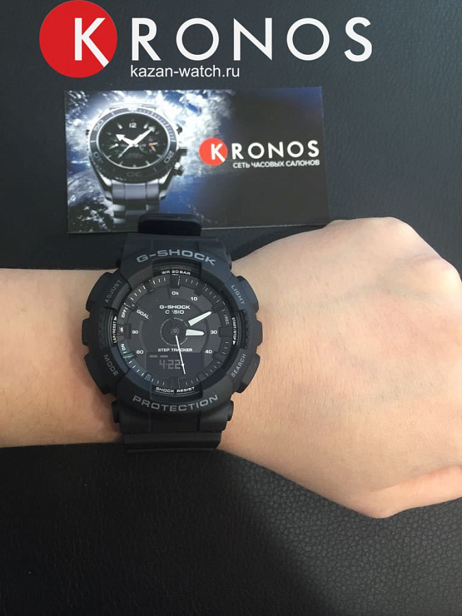 Часы Casio G-Shock GMA-S130-1A — электронные, пластик