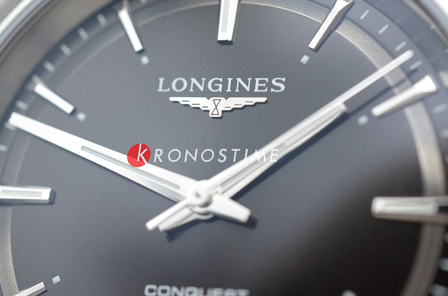 Часы Longines Conquest L3.830.4.52.6 — сталь металл, Швейцария