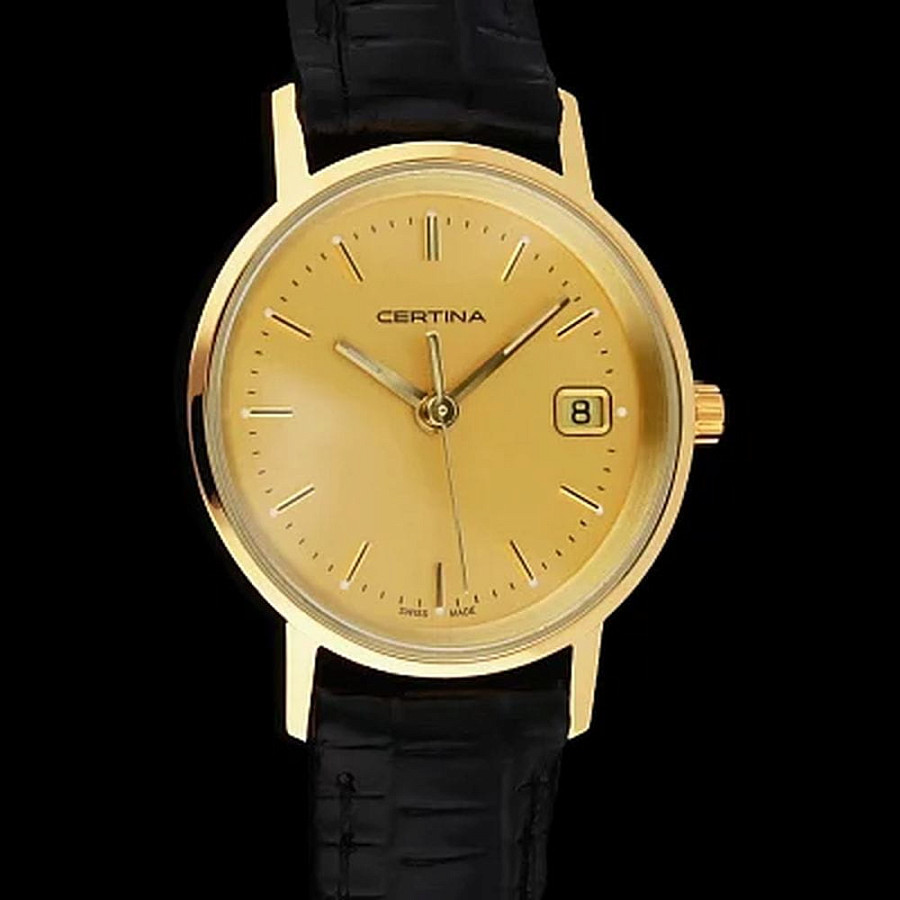 Часы Certina PRISKA GOLD C158.9289.68.31 — Швейцария, кварцевые
