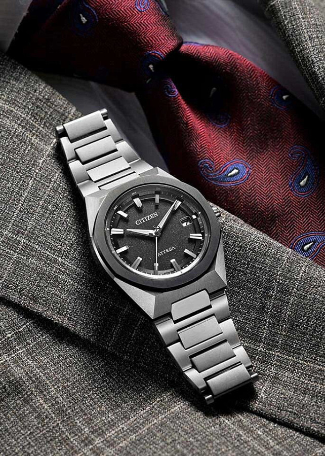 Часы Citizen Attesa CB3044-55E — титан, Япония