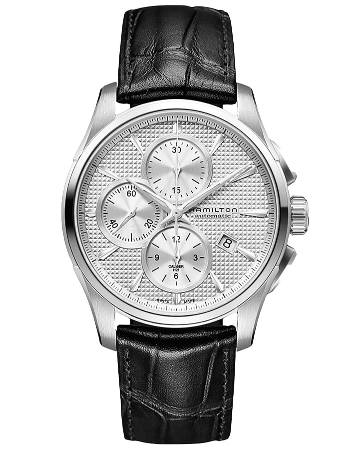 Часы Hamilton Jazzmaster Auto Chrono H32596751 — мужские, серебристый