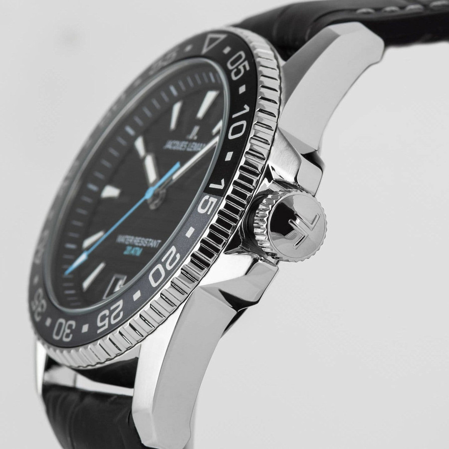 Часы Jacques Lemans Liverpool Diver 1-2205A — Австрия, кварцевые