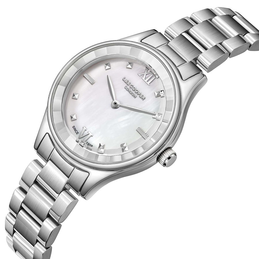 Часы Lee Cooper LC08157.320 — кварцевые, металл сталь