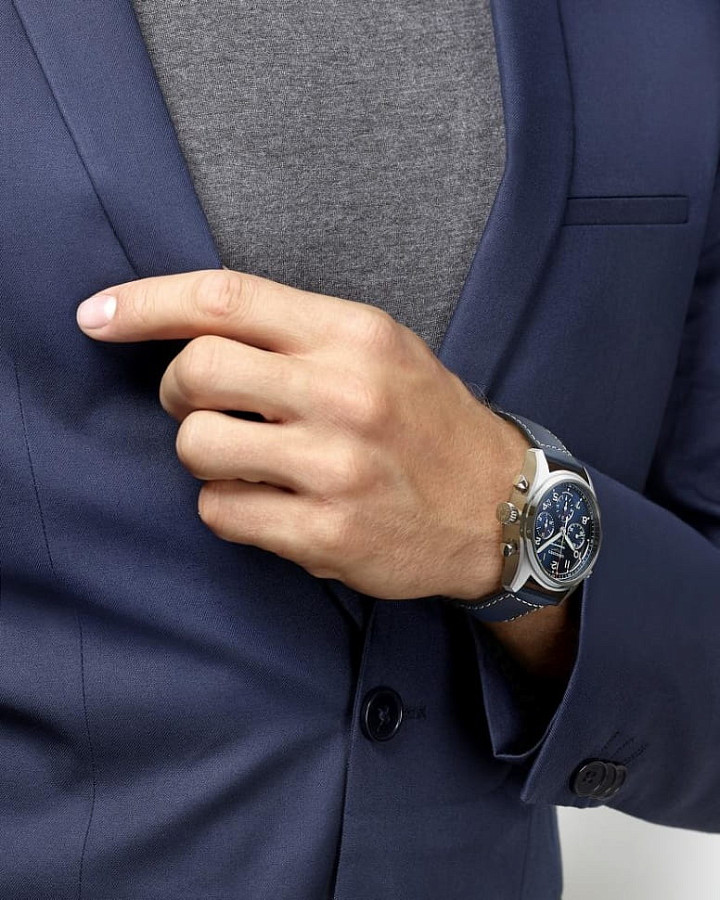 Часы Longines Spirit L3.820.4.93.3 — Швейцария, механические