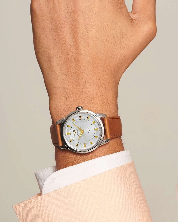 Часы Longines Heritage Classic L1.650.4.72.2 — механические, сталь металл