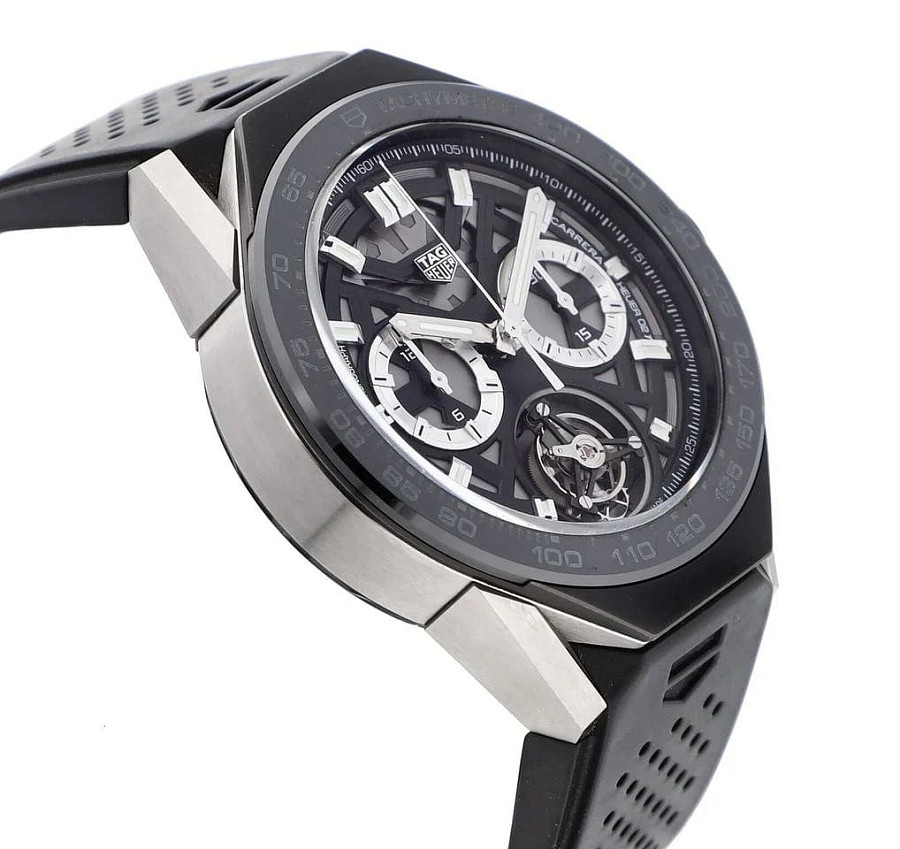 Часы TAG Heuer Carrera ACBF5A80 — механические, титан металл