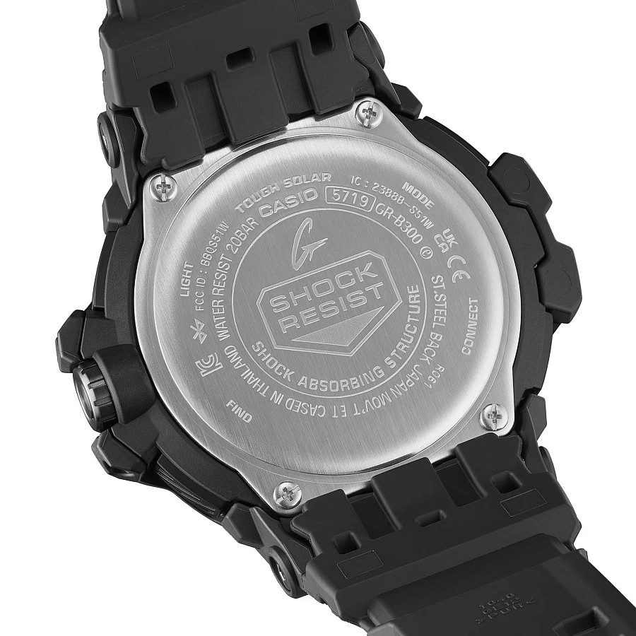 Часы Casio G-Shock GR-B300EC-1A — сталь пластик карбон, Япония