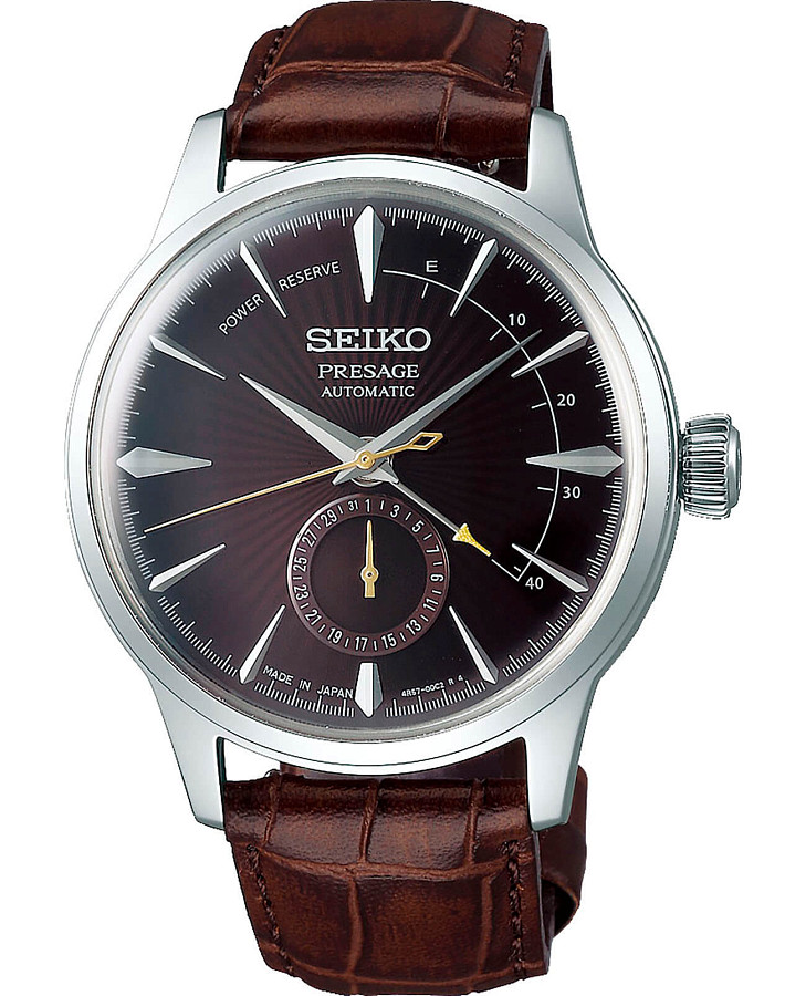 Часы Seiko Presage SSA393J1 — мужские, коричневый