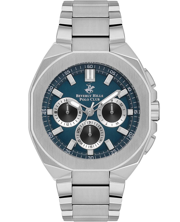 Часы Beverly Hills Polo Club BP3537X.370 — мужские, синий