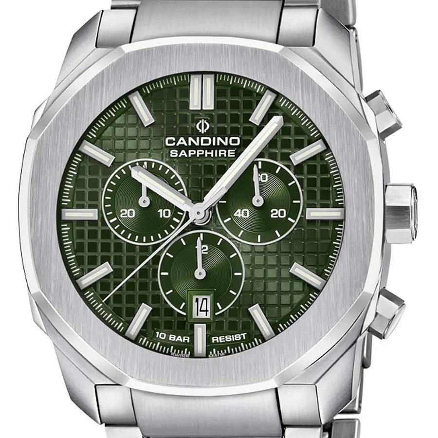 Часы Candino Chronos Carree C4746/3 — кварцевые, сталь металл