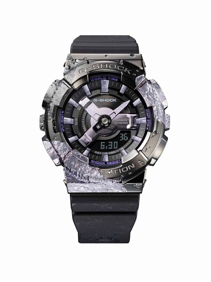 Часы Casio G-Shock GM-S114GEM-1A2 — электронные, Япония, мужские
