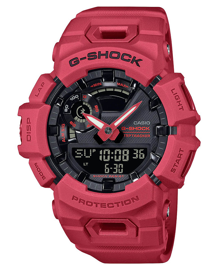 Часы Casio G-Shock GBA-900RD-4A — мужские, черный
