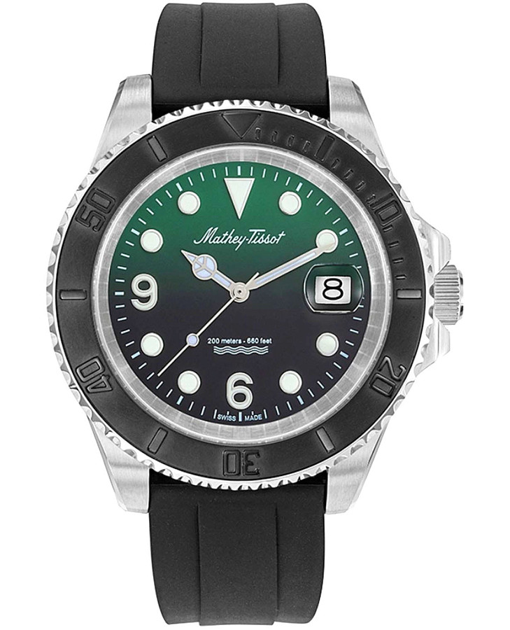 Часы Mathey-Tissot Mathy H909AV — мужские, зеленый