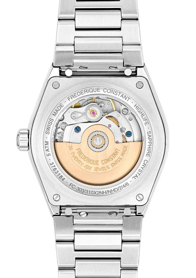 Часы Frederique Constant Highlife Ladies Automatic FC-303LP2NH4B — металл сталь, Швейцария