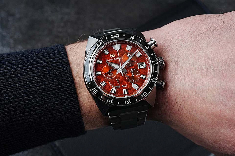 Часы Seiko Grand Sport SBGC275G — титановый, мужские