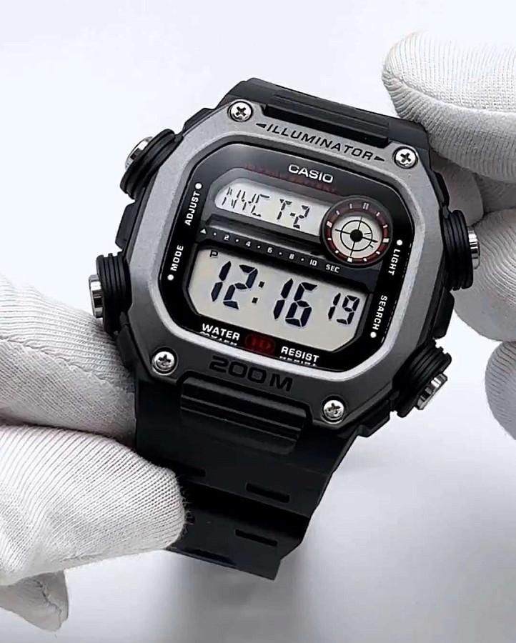 Часы Casio Collection DW-291H-1AVDF (DW-291H-1A) — мужские, кварцевые