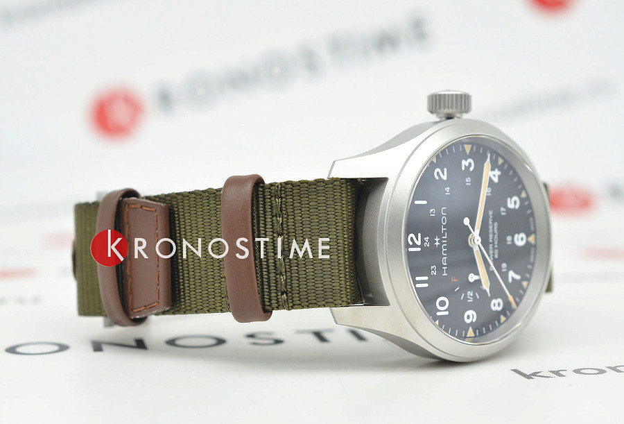 Часы Hamilton Khaki Field Mechanical Power Reserve 40mm H69509930 — артикул H69509930