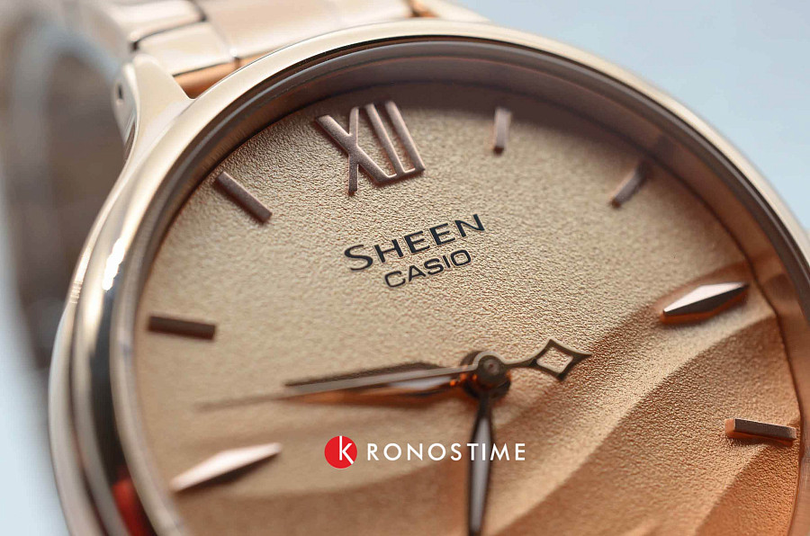 Часы Casio Sheen SHE-4550PG-4A — золотой, кварцевые
