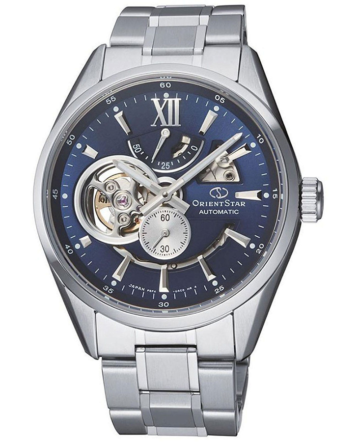 Часы Orient Star RE-AV0003L (RE-AV0004L) — мужские, синий