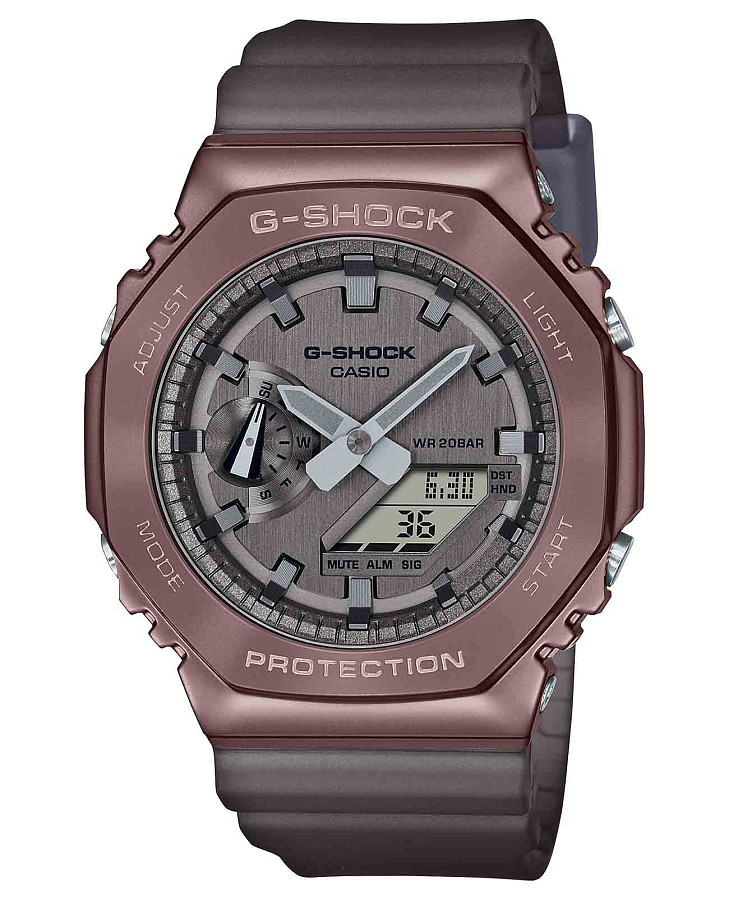 Часы Casio G-Shock GM-2100MF-5ADR (GM-2100MF-5A) — мужские, антрацитовый
