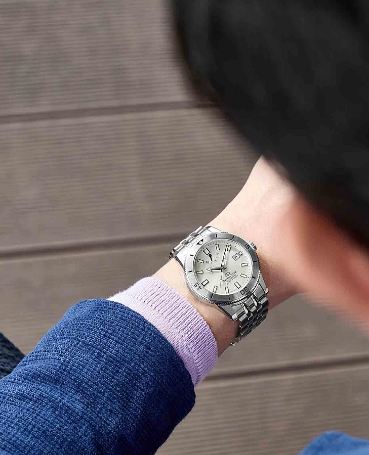 Часы Orient Star RE-AU0502S (RK-AU0502S) — механические, сталь металл