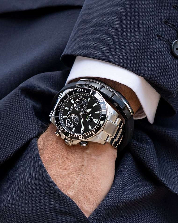 Часы Jaguar Connected J888/2 — мужские, нержавеющая сталь