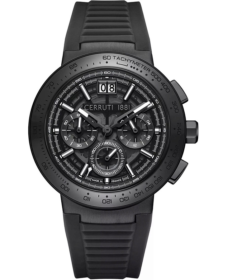 Часы Cerruti 1881 Filiano CIWGO0085905 — мужские, черный