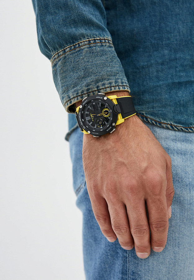 Часы Casio G-Shock GA-2000-1A9DR (GA-2000-1A9) — электронные, карбон