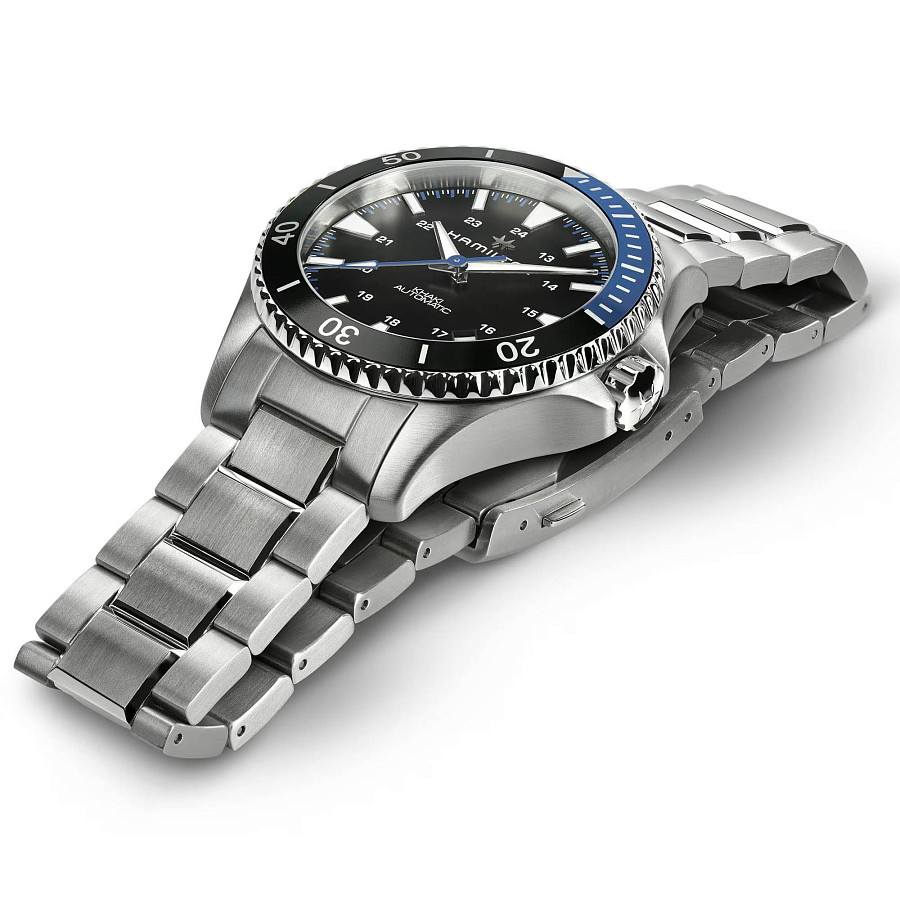 Часы Hamilton Khaki Navy Scuba H82315131 — нержавеющая сталь, черный
