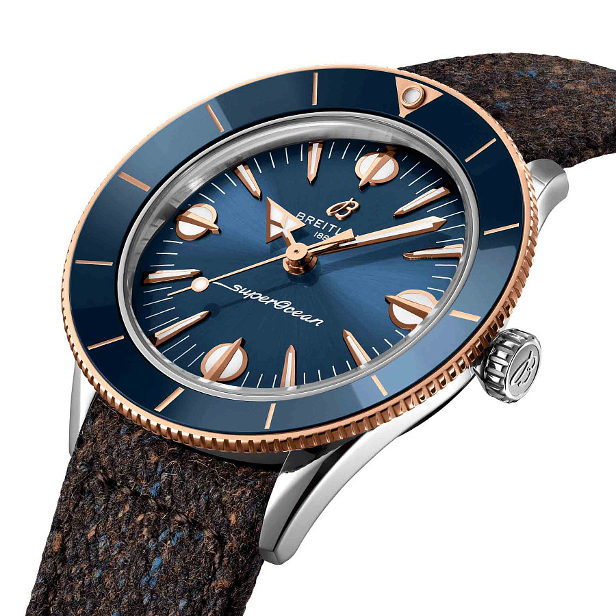 Часы Breitling Superocean Heritage ’57 Highlands U10340161C1A1 — механические, сталь золото