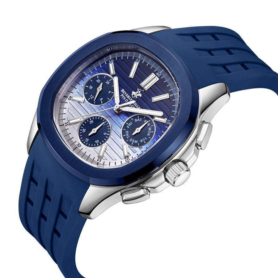 Часы Beverly Hills Polo Club BP3211X.999 — каучук, мужские