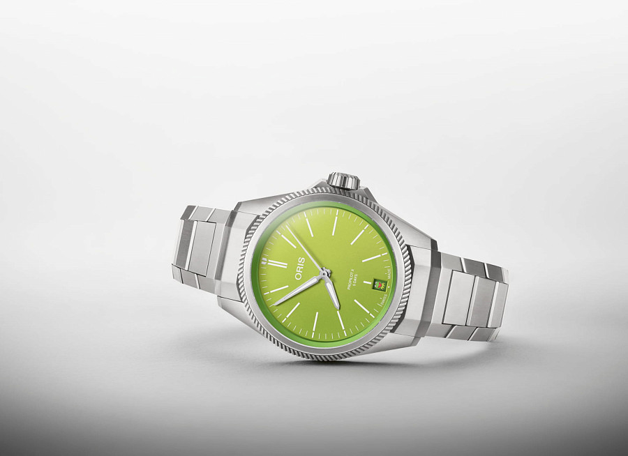 Часы Oris Propilot X Kermit Edition 01 400 7778 7157-Set — артикул 01 400 7778 7157-Set