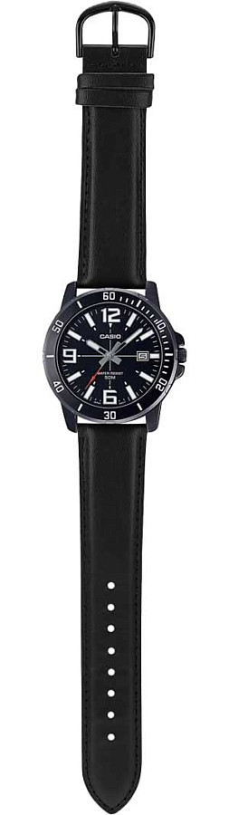 Часы Casio Collection MTP-VD01BL-1BVUDF (MTP-VD01BL-1B) — металл сталь, Япония